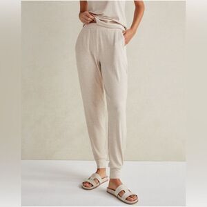 Haven Well Within Wide Rib Modal Jogger Size S Lounge Yoga
